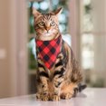 thumbnail image 4 of Wdftyju Pañuelo para mascotas, gato, perro, estampado a cuadros, bufanda triangular, pajaritas, collares de algodón para cachorros Wdftyju 5je0jc5bw8tp0mw0D01, 4 of 9