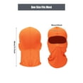 thumbnail image 3 of Face Balaclava Ski Mask Cover UV Protection Full Face Cover for Women Men Outdoor Sports, 3 of 8