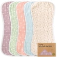 thumbnail image 1 of Towel KeaBabies, paños de muselina para eructos, 5 unidades, 53 x 25 cm, suaves, 1 of 9