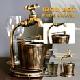 thumbnail image 4 of HBYJLZYG Ash Tray Strange Ashtray Faucet Shaped Ashtray Metal Home Furnishings, 4 of 4