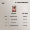 thumbnail image 6 of Princess in Pink Canvas Ebony Portrait Art by Art Remedy, Gallery Wrapped, 20" x 30", 6 of 7