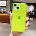 thumbnail image 2 of Cute Neon for iPhone 14 Case & iPhone 13 Case Clear, Flexible Slim TPU Shockproof Transparent Bumper Protective Phone Case for Women and Girls (Yellow), 2 of 14