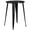 Black, variant on Bowery Hill Metal Patio Bistro Table in Black