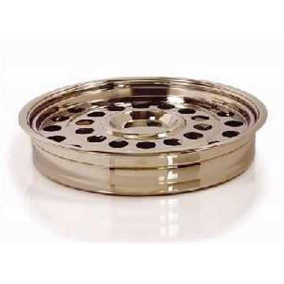 B & H Publishing Group 84037 Communion - Remembrance Ware - Brass Tone One - Pass Tray And Disc