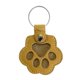 thumbnail image 3 of Llavero con forma de pata de perro y gato, regalo conmemorativo para perro, llavero de piel sintética hecho a mano con forma de animal. amarillo, 3 of 9