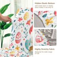 thumbnail image 5 of Yayeee 2 Pack Dining Chair Covers Stretch Parson Chairs Slipcovers Seat Protector, Cute Easter Eggs, 5 of 6