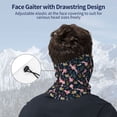 thumbnail image 4 of Neck Gaiter Face Cover Scarf, Trendy cute pink Axolotl Soft Face Sun Mask Cover Scarf Headband Cooling Sweat Absorbing Bandanas Hiking Cycling Running, 4 of 7