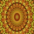 thumbnail image 1 of Ahgly Company Machine Washable Indoor Square Transitional Yellow Area Rugs, 5' Square, 1 of 7