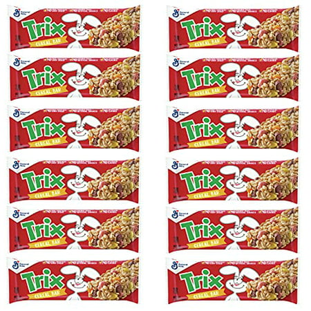Cereal Bars by Trix | 1.42 Ounce | Pack of 12