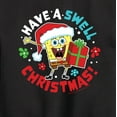 thumbnail image 3 of SpongeBob SquarePants - Have A Swell Christmas - Toddler And Youth Crewneck Fleece Sweatshirt, 3 of 6