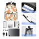 thumbnail image 4 of Fotbe Peaches Mochila Ligera Casual para Laptop para Hombres y Mujeres, Mochila Impermeable de Uso Diario, Mochila para Universidad, 4 of 6