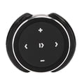 thumbnail image 4 of Kit de control remoto Bluetooth con botón para iOS y Android, control remoto Bluetooth negro con soporte para volante, 4 of 12