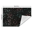 thumbnail image 3 of XMXY Woven Placemats Set of 4 PCS, Colorful Starry Sky Table Mats Washable Heat Resistant Placemats, 3 of 6