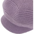 thumbnail image 5 of Minzimin Womens Winter Warm Slouchy Cable Knit Beanie Skull Hat with Visor, 5 of 7