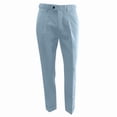 thumbnail image 4 of HBDesign Men's Summer Seersucker Pants Lightweight Breathable Slim Fit Casual Trousers, 4 of 7