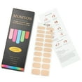 thumbnail image 4 of MOMSON Semi Cured Gel Nail Strips(Classic Nude), 20 Solid Color Real Gel Nail Polish Stickers/Full Nail Wraps, 4 of 5