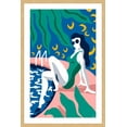 thumbnail image 2 of Are You a Beach Girl or a Pool Girl? Framed Painting Print, 2 of 6
