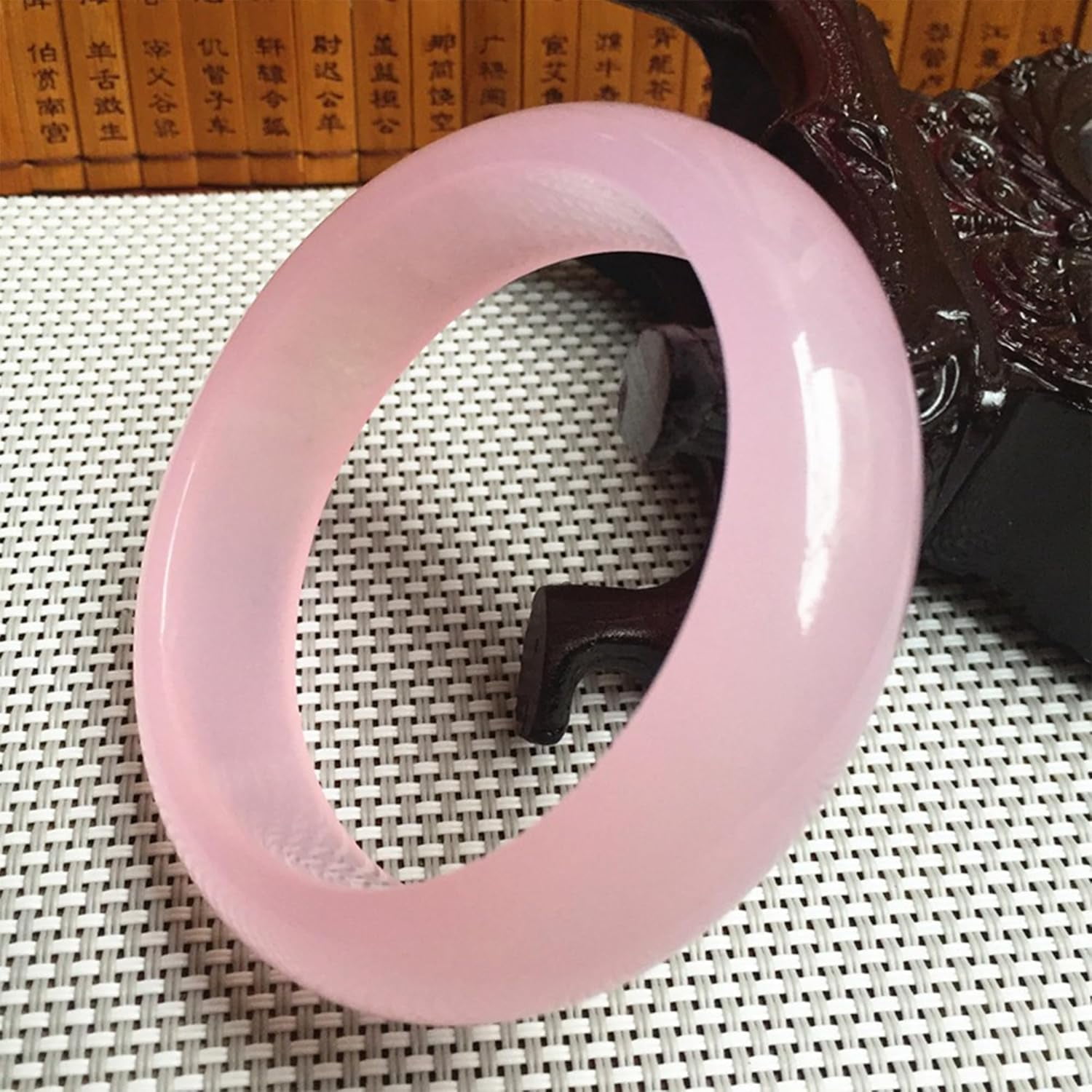 Jade Bangle Bracelet for Women: Lavender Jadeite Jade Bracelet 58mm-62mm, Good Luck Gifts, Natural JadeHandmade Bracelets