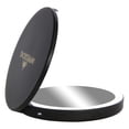 thumbnail image 4 of Impressions Vanity Solar QI 2 Sided Lighted Magnifying Compact Makeup Mirror (Black), 4 of 4