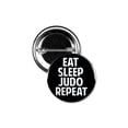 thumbnail image 2 of 25 Pack - Eat Sleep Judo Repeat Martial Arts Sport Pinback Buttons - 1.5 Inch, 2 of 2