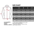 thumbnail image 7 of Little Donkey Andy Men's Thermal Hybrid Running Jacket Lightweight Breathable Warm Insulated Hiking Jacket Black S, 7 of 7