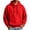 Red_007, variant on Domuza Mens Hoodie Long Sleeve Hooded Sweatshirt Casual Basic Essential Drawstring Pullover Hoodie With Pocket - Camel XL
