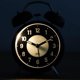 thumbnail image 5 of Reloj Despertador luminoso JAMW reloj analógico Retro de cuarzo Sin tictac con alarma fuerte y luz nocturna, 5 of 5