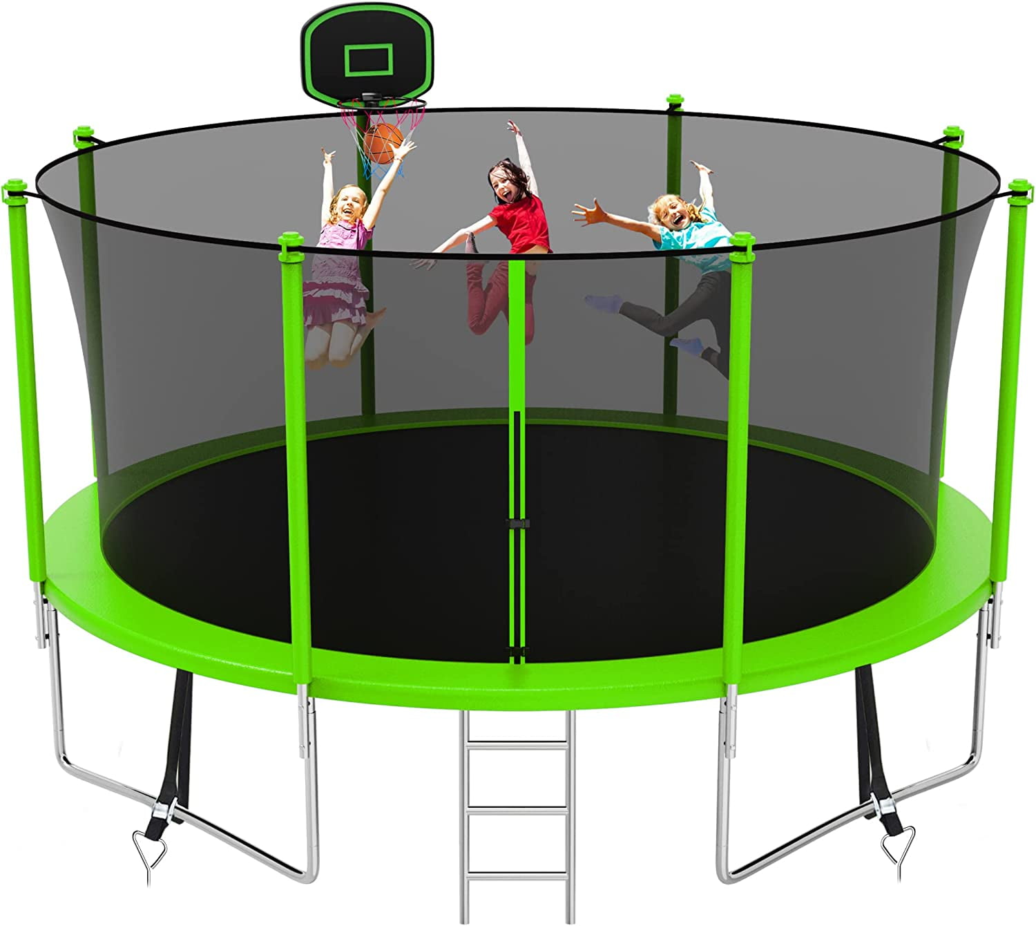 Kacho 12FT Trampoline 1200LBS for Kids Adults Trampoline with