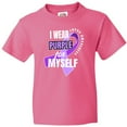 thumbnail image 3 of Inktastic I Wear Purple For Myself Lupus Awareness Youth T-Shirt, 3 of 5