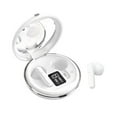 thumbnail image 3 of Oggfader Wireless Earbuds Bluetooth 5.3 Wireless Headphones Digital Display New Wireless Bluetooth Headset HIFI Sound Quality In ear Mini Automatic Pairing White, 3 of 6