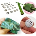 thumbnail image 3 of Extrudeuse de Fondant, Pistolet Artisanal en Acier Inoxydable pour Pâte à Sucre avec 20 Disques Interchangeables pour Décoration de Gâteaux et d'Argile, Outil d'Extrusion de Fondant, 3 of 7