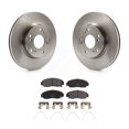 thumbnail image 1 of Transit Auto Front Disc Brake Rotors and Ceramic Pads Kit for Car Honda Civic K8T-100652, 1 of 2