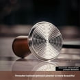 thumbnail image 2 of 51mm Espresso Hand Tamper, Calibrated Spring Loaded Coffee Tamper with Stainless Steel Ripple Base, Self Leveling Espresso Hand Tampers, Espresso Accessories, 2 of 7