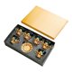 thumbnail image 1 of Juego de 6 Tazas de Café con Platillo Strade Fareast Limited Negro, 1 of 8