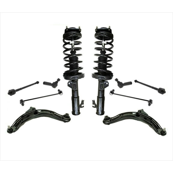 Front Suspension and Steering Chassis 10pc Kit for Mazda MVP 2001-2006