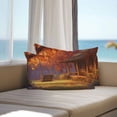 thumbnail image 5 of Outdoor Waterproof Pillow Covers Autumn Orange Maple Leaves Tree Throw Cushion Case，Farmhouse Cabin Pillowcase for Bed,Sofa,Couch, Patio Furniture, 20x12 in, 2Pack Decorative Pillows, 5 of 9