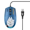 thumbnail image 1 of Mouse USB 800 / 1200 / 1600 DPI con luz LED Star Wars™ modelo Halcón Milenario multicolor, 1 of 4