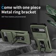 thumbnail image 4 of Dteck for Google Pixel 7A Case with Slide Camera Cover,Magnetic Rotated Kickstand Rubber Case Hard PC Camera Protection Military Grade Shockproof Heavy Duty Protective Cover,Darkgreen, 4 of 8
