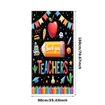 thumbnail image 2 of Colorful Design Teacher Appreciation Thank You Banner Decorative Elements Educational Theme for Classroom Decoration Teacher's Day School Event, 2 of 7