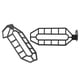 thumbnail image 5 of Par de cubiertas protectoras de luz de señal de giro para motocicleta, repuesto negro de acero inoxidable para CB500X 2019-2021 Jadeshay  A, 5 of 8