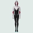 thumbnail image 1 of Body de cosplay de Gwen para mujer con máscara extraíble, disfraz de Spider Gwen de manga larga, 1 of 8