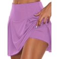 thumbnail image 4 of Faldas pantalón activas 2 en 1 para mujer: faldas deportivas elegantes y cómodas para tenis y golf, 4 of 4