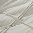 thumbnail image 3 of U by Bedsure Beige King Size Comforter Set - 4 Pieces Grid Pleated Bed Set, Down Alternative Bedding Sets for All Season, 1 Comforter, 2 Pillowcases, 1 Decorative Pillow, 3 of 6