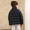 thumbnail image 4 of Kiijoy Toddler Boys Padded Coat Stand Up Collar Winter Warm Puffer Jacket, Sizes 2-3, 4 of 5
