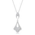 thumbnail image 1 of Tear Drop Dangle Pendant - Clear, 1 of 1
