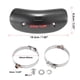 thumbnail image 3 of Juego de Motocicleta Escape Silenciador Tubo Calor Escudo Guardia Funda Unique Bargains Negro 7.60', 3 of 7