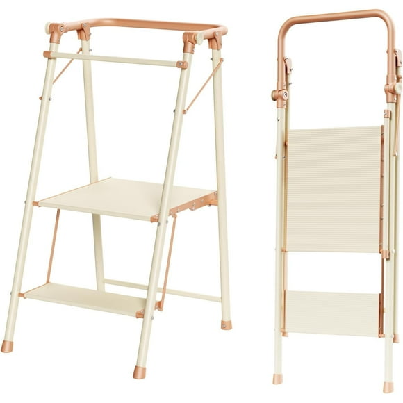 Toddler Tower Learning Tower Toddler Kitchen Stool Helper Kids Kitchen Step Stool Tower 2-Step Adult Folding Folding Toddler Kitchen Tower - 2-Step Adult Folding Kitchen