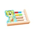 thumbnail image 4 of Animal Clock Abacus Toy, Montessori Educational Counting Toy, Learning Skill Toy, Cartoon Math Learning Toy for Kids, Preschool Tiger, 4 of 8