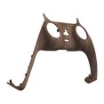 thumbnail image 3 of eXtremeRate Wood Grain Trim Shell Replacement Cover with Accent Rings for ps5 Controller, 3 of 4