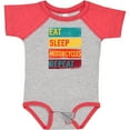 thumbnail image 3 of Inktastic Eat Sleep Motorcycles Repeat Boys or Girls Baby Bodysuit, 3 of 5